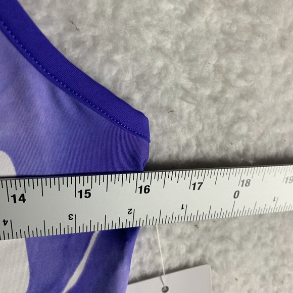 Prince Tank Women's‎ Small Purple Tennis Core Fashion Racerback Pickleball 7399 - Picture 5 of 8